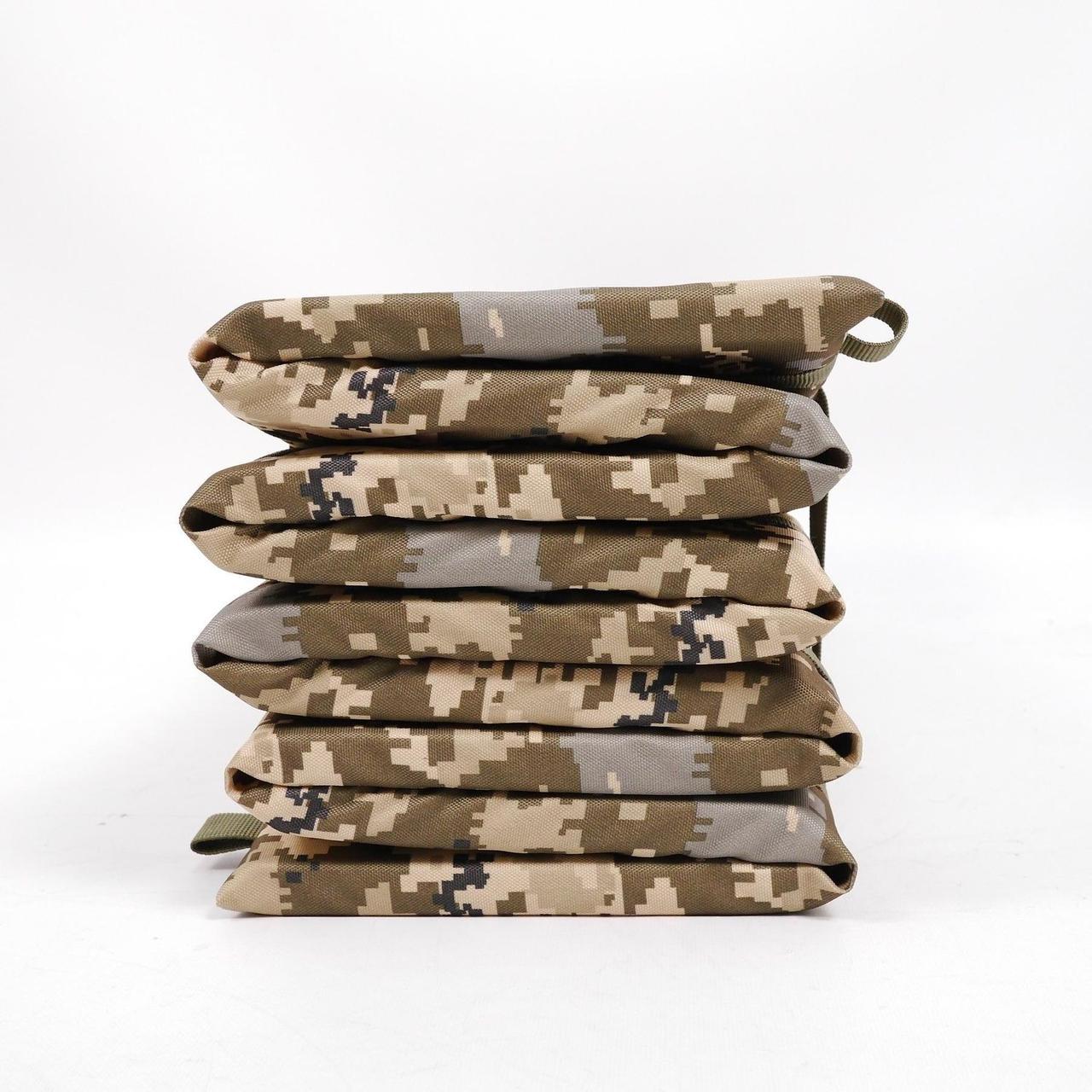 Каремат раскладной усиленный стропа 20 мм Пиксель (1960968194) - фото 4 Каремат раскладной усиленный стропа 20 мм Пиксель (1960968194) - фото 4