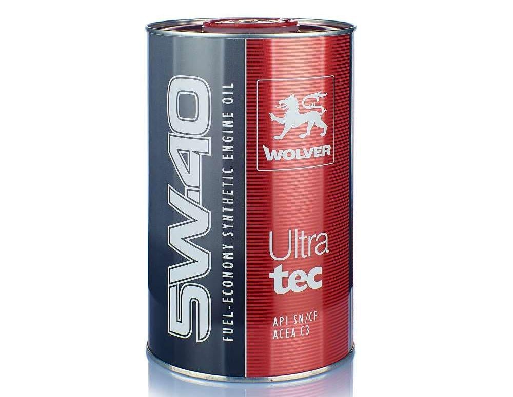 Моторное масло автомобильное Wolver Ultratec 5W-40 1 л (28683)