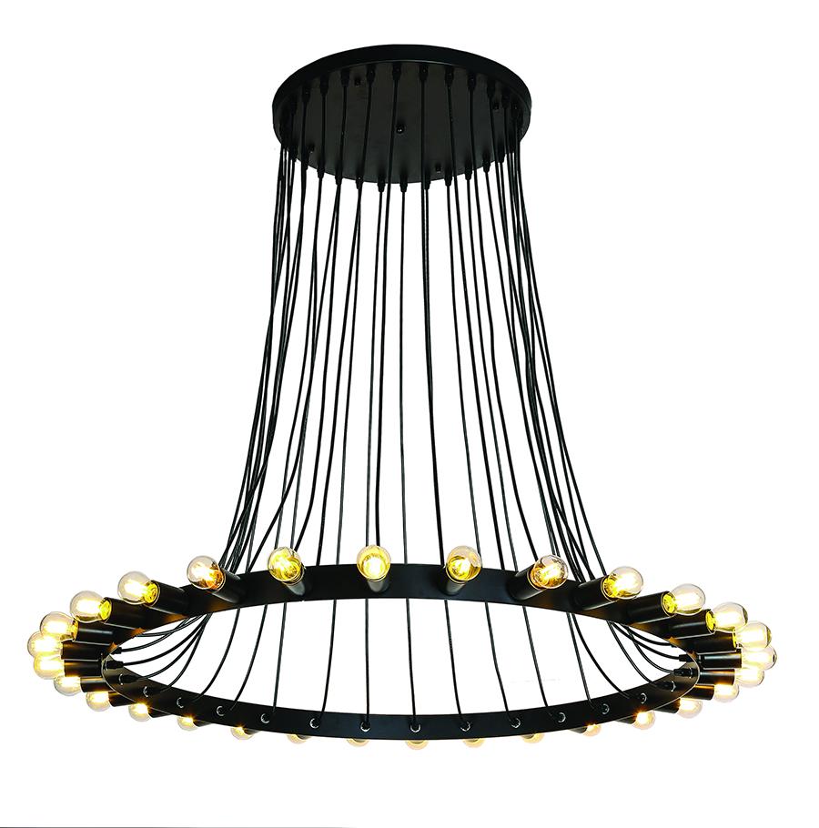 Люстра Levistella 761-YDT30-30 BK на 30 ламп Черный (14-16-LVS04848)