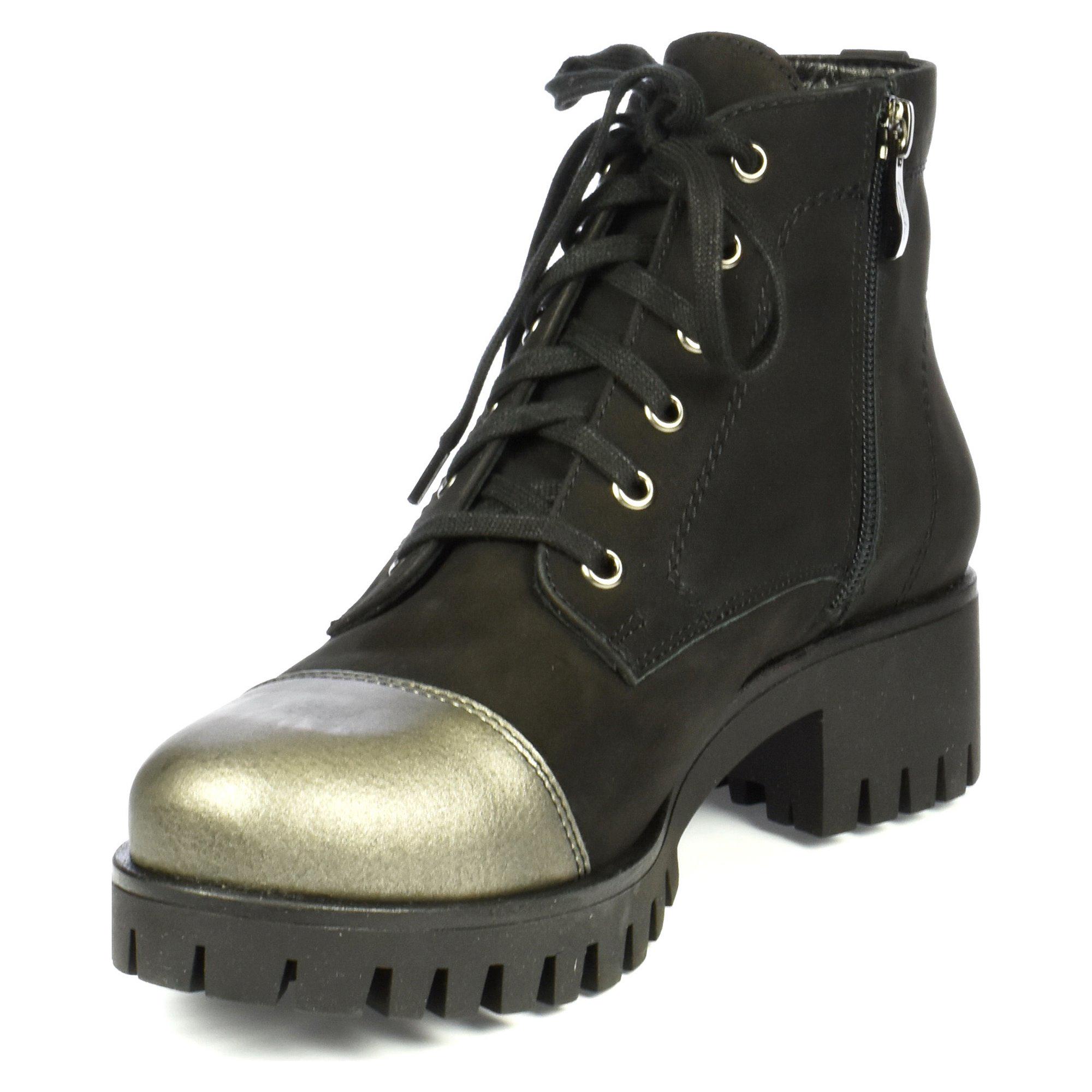 Черевики осінні жіночі Contes р. 39 Чорний/Сірий (05339-39) - фото 3 Черевики осінні жіночі Contes р. 39 Чорний/Сірий (05339-39) - фото 3