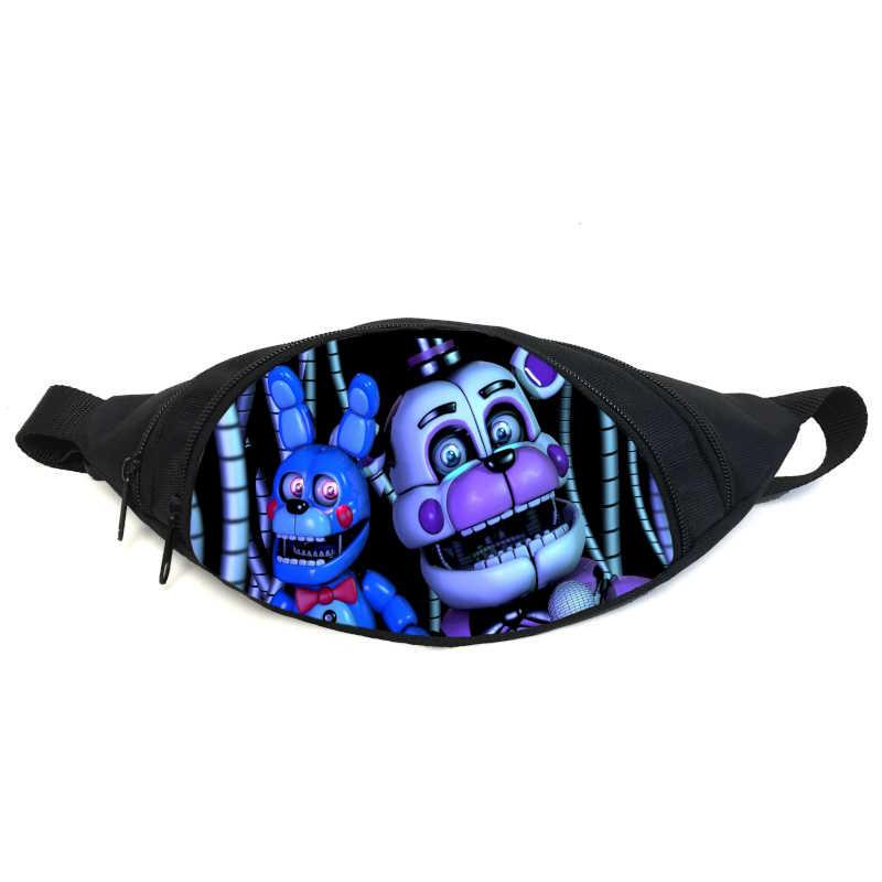 Поясная сумка-бананка Cappuchino toys ФНАФ Аниматроники GB-FNAF 5 ночей с Фредди 20 Черный (2033177481)