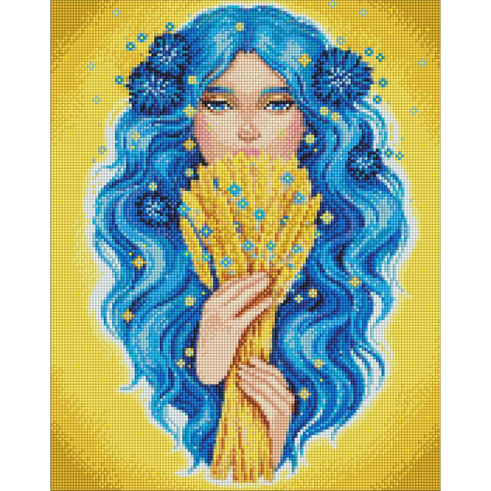 Алмазна мозаїка Ідейка Золото України 40x50 см (AMO7692)