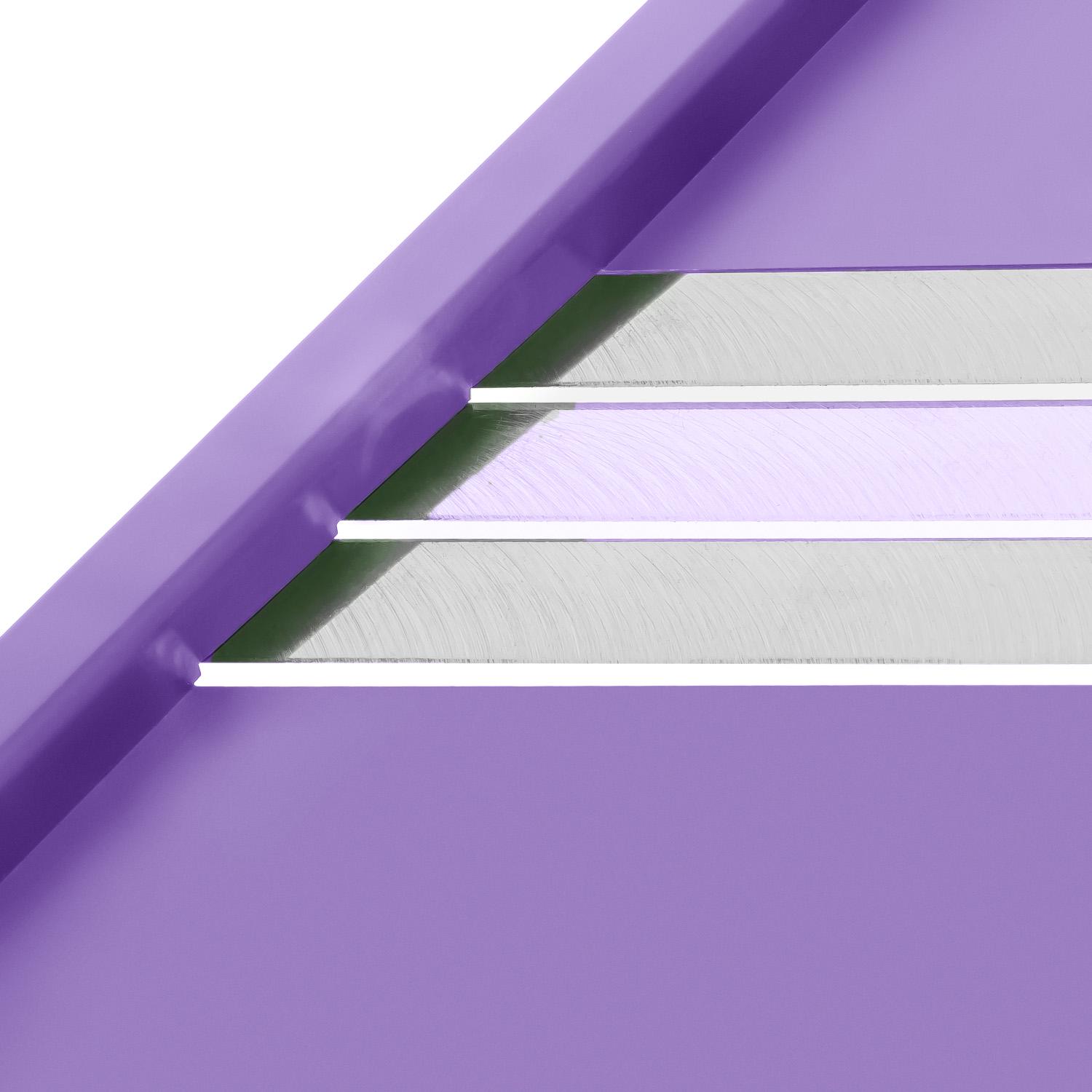 Шинковка для капусты и нарезки овощей/фруктов ручная пластиковая 3 лезвия 16,5х39 см Фиолетовый (86938) - фото 10 Шинковка для капусты и нарезки овощей/фруктов ручная пластиковая 3 лезвия 16,5х39 см Фиолетовый (86938) - фото 10