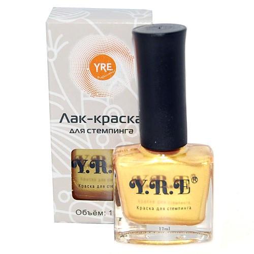 Лак-фарба для стемпінгу YRE Золотий (1160159902)