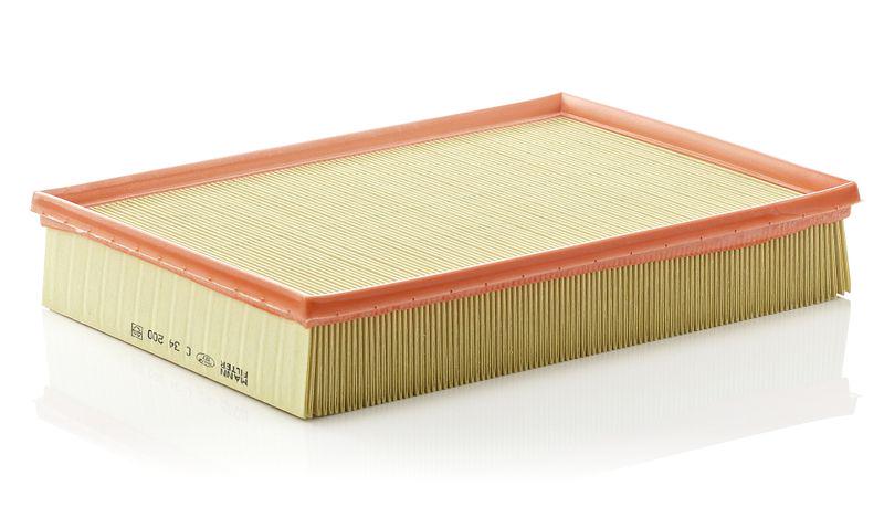 Фильтр воздушный Mann-Filter для Volvo 740/760/780/940/960 2,0-2,3/2,4TD 82-98- (C 34 200)