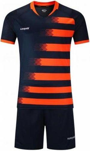 Форма футбольная europaw 021 M Темно-сине-оранжевый