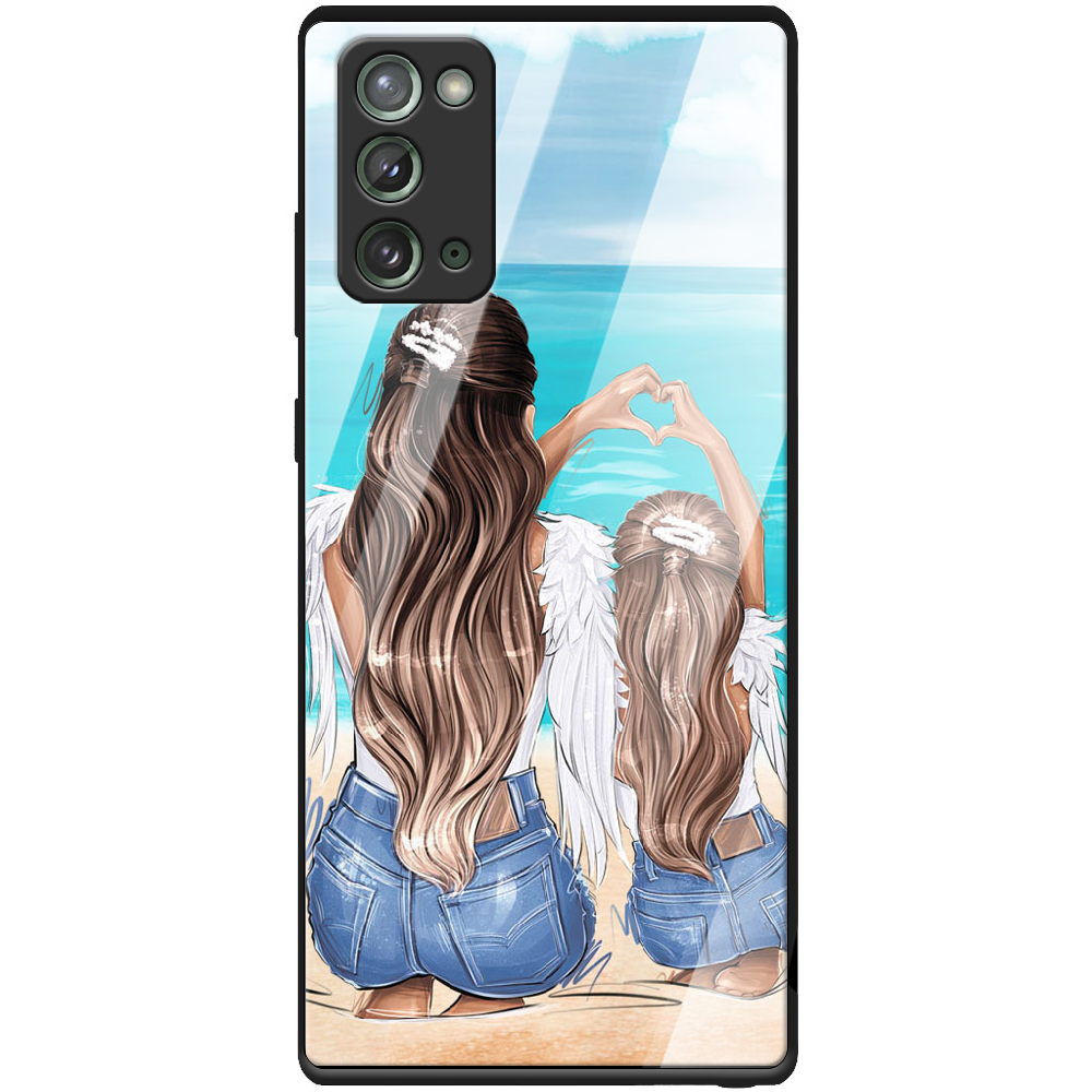 Чохол Boxface Samsung N980 Galaxy Note 20 Family Vacation Чорний силікон зі склом (40568-up2380-41112)