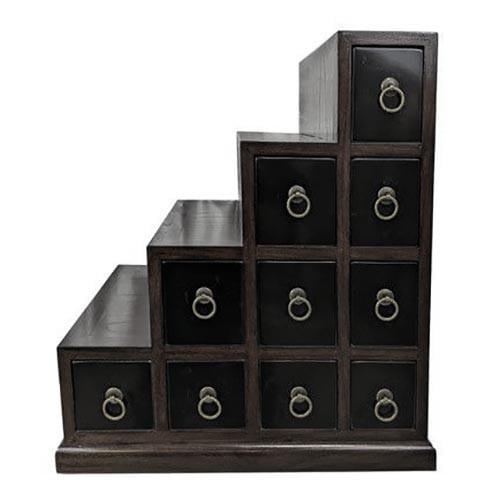 Комод тансу из дерева Дайнус Мокко-Венге (КТУ-00201012)