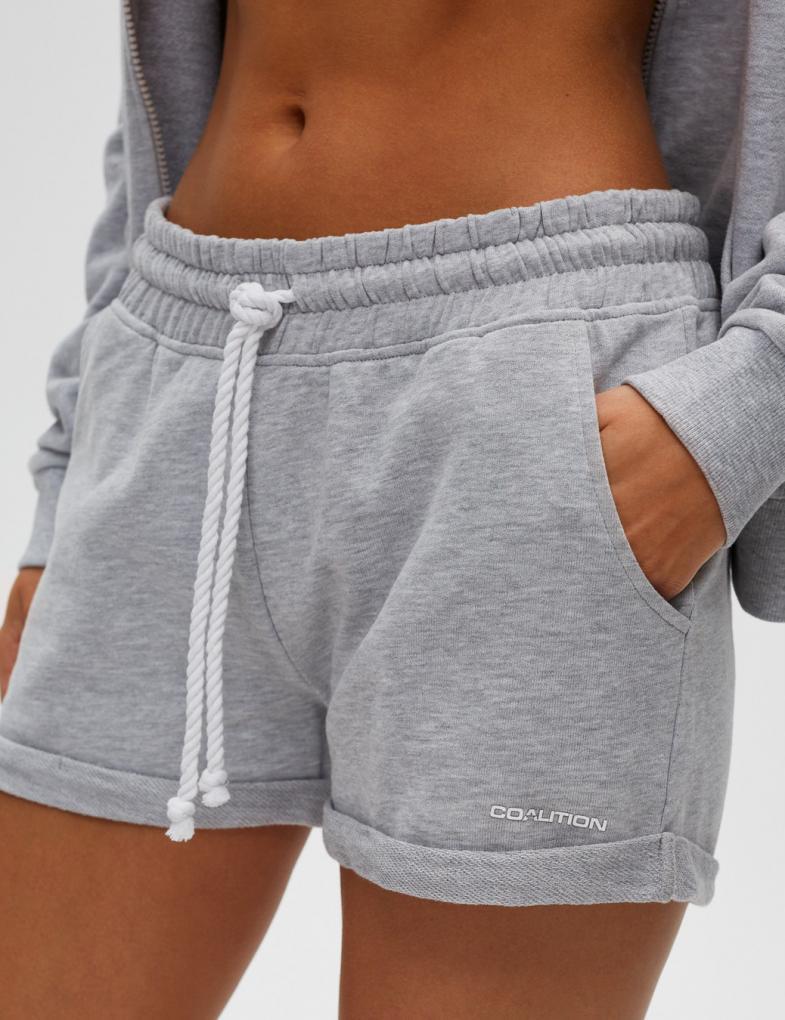 Шорти жіночі Diverse CLTN 474 S Сірий меланж (5902598712653) - фото 4