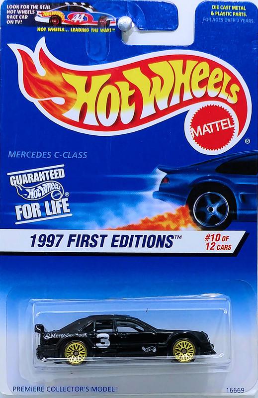 Игрушечная машинка Hot Wheels Mercedes C-Class 1997 First Editions №516 (16669)