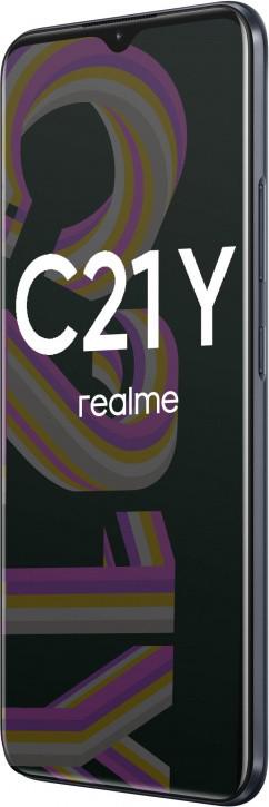 Смартфон Realme C21Y 4/64Gb Global Version Black - фото 5