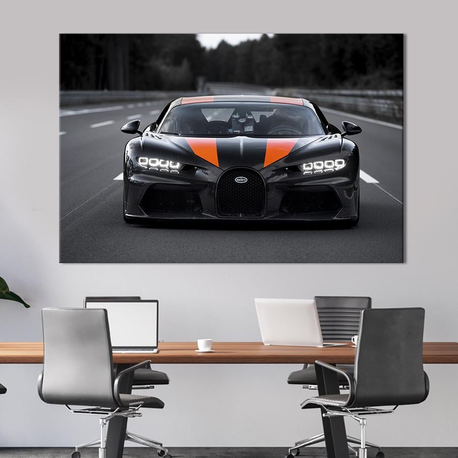 Картина на холсте Бугатти Широн 51x34 см (1303-1)