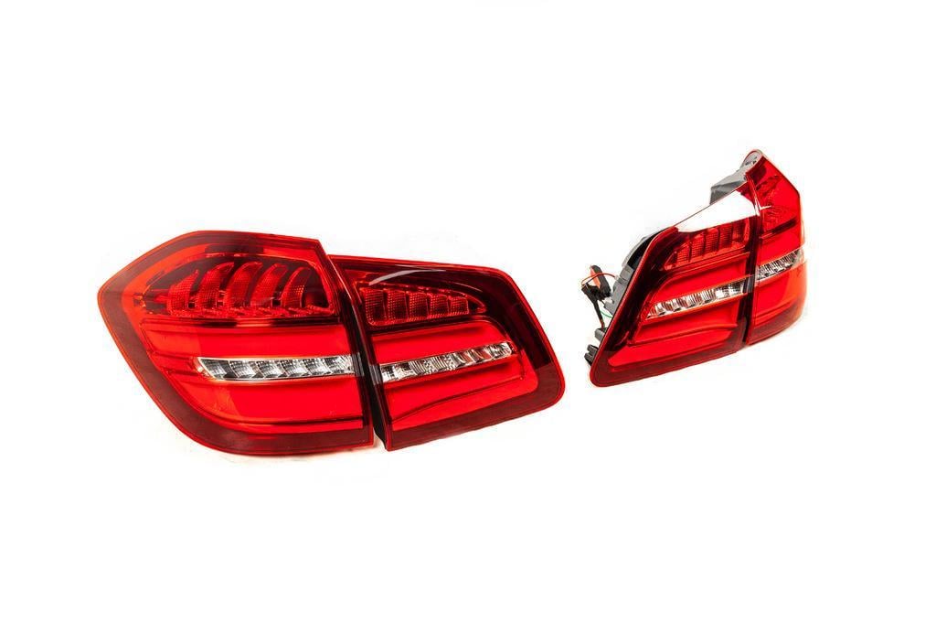 Фонари задние GBT для Mercedes GL/GLS сlass X166 поликарбонат 2 шт. Красный (147488)