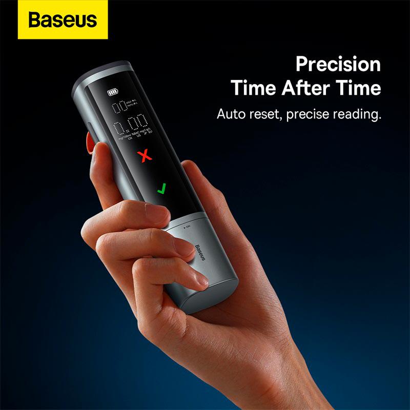 Алкотестер Baseus SafeJourney Pro Series Breathalyzer Grey (CRCX060014) - фото 7