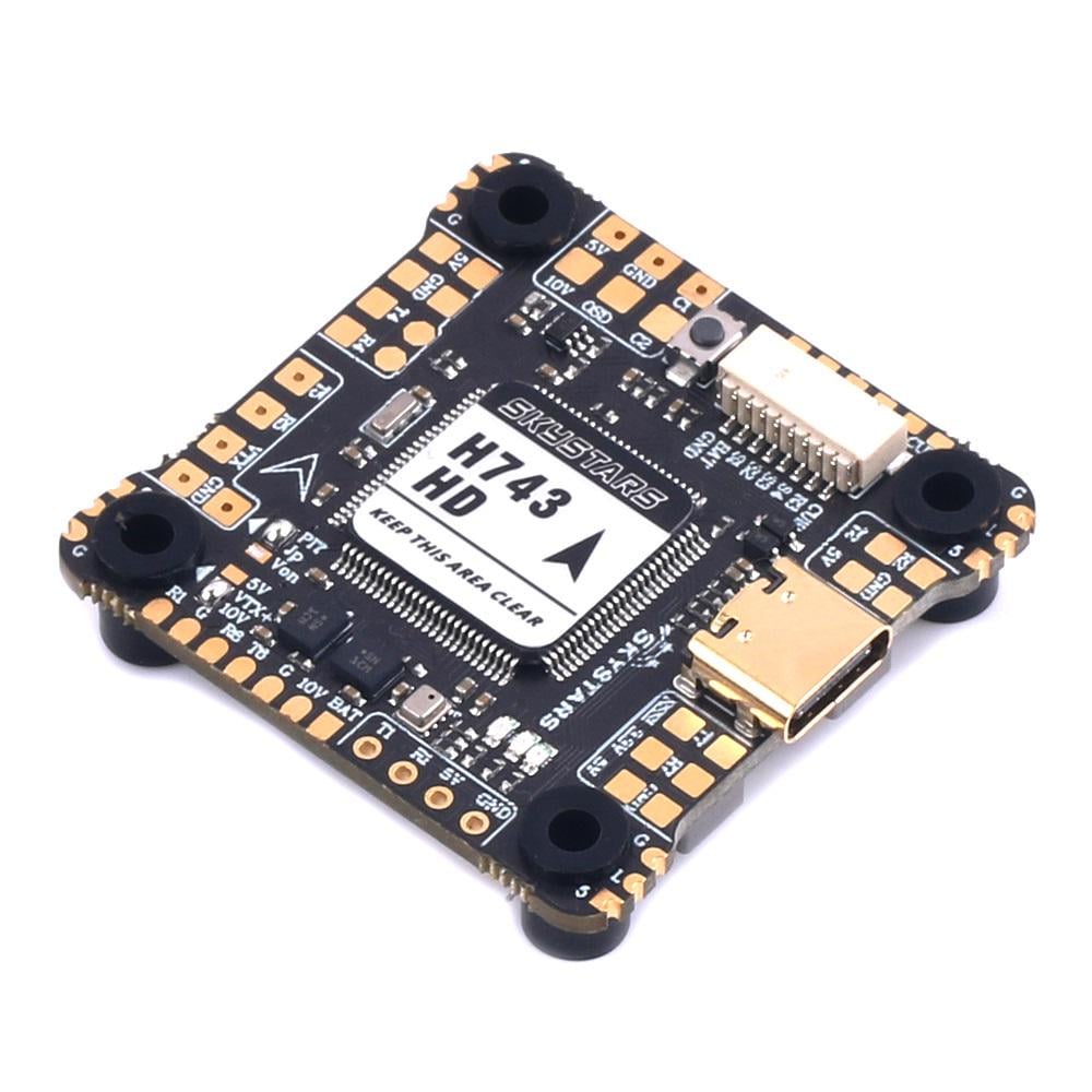 Полетный контроллер для FPV дронов FC Skystars H743 Dual Gyro 30x30 совместим с Betaflight/ArduPilot (00-00026726)