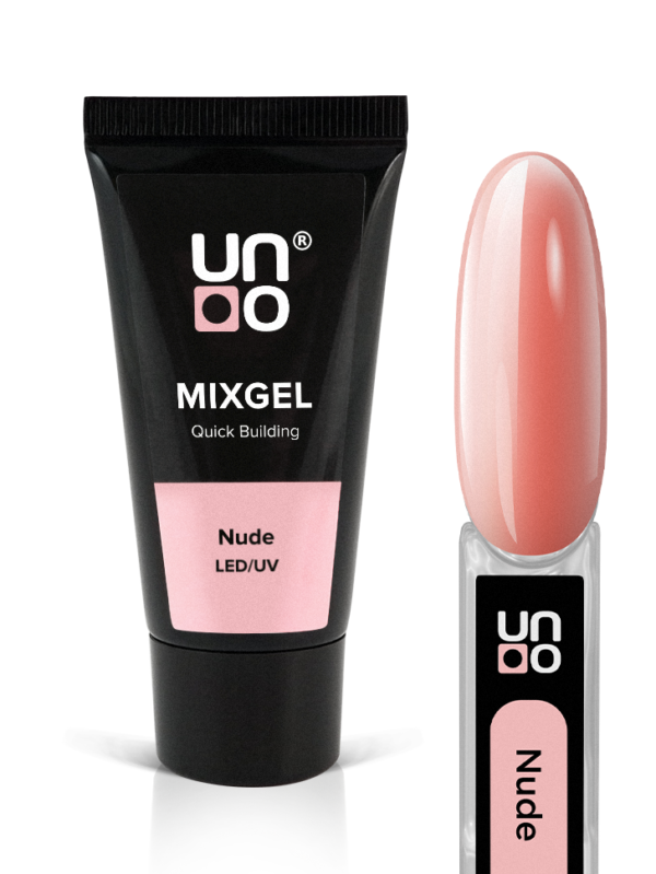 Поліакриловий гель Mixgel для нарощування та зміцнення 30 мл Nude