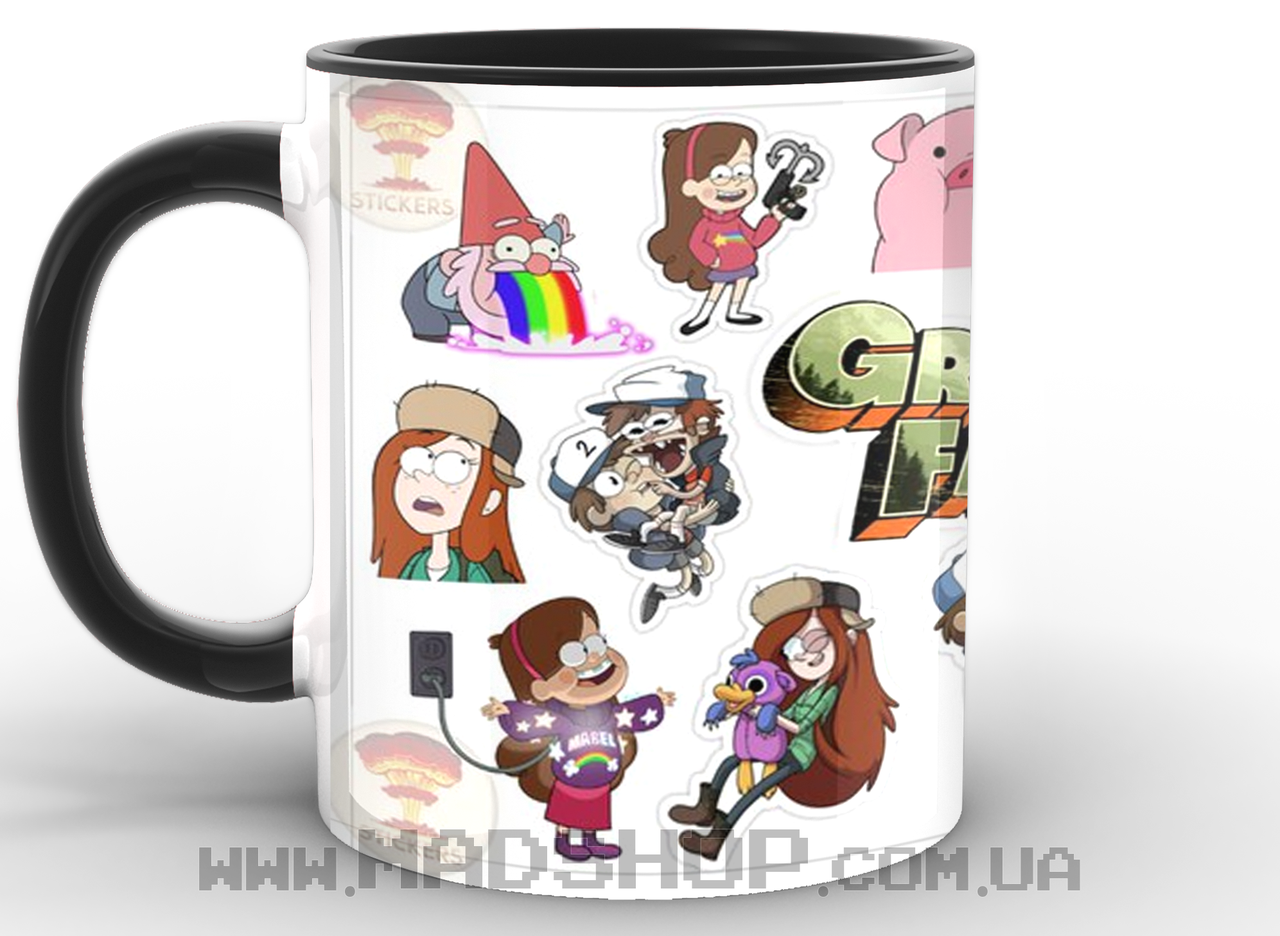 Чашка Gravity Falls мультифандом - фото 4