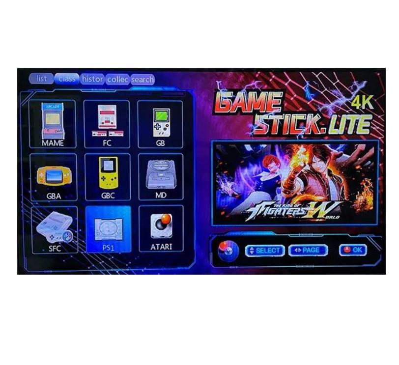 Игровая приставка с джойстиками Game Stick 64 Гб Black (8626) - фото 7