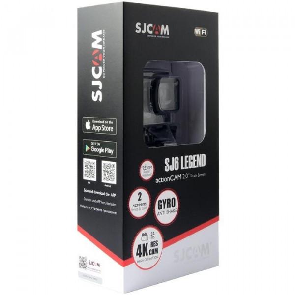 Экшн-камера SJCAM SJ6 Legend 4K 16 Мп с аккумулятором 1050 mAh Черный (626448) - фото 4