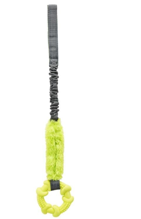 Игрушка Trixie Bungee Tugger с кольцом для собак 10х56 см (TX-32868) Игрушка Trixie Bungee Tugger с кольцом для собак 10х56 см (TX-32868)