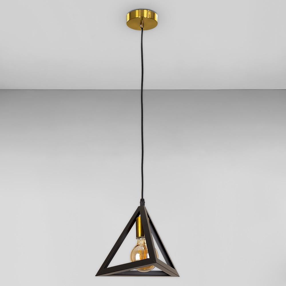 Люстра подвесная Light House LS-17204F-1 BRZ/BK Бронзовый/Черный