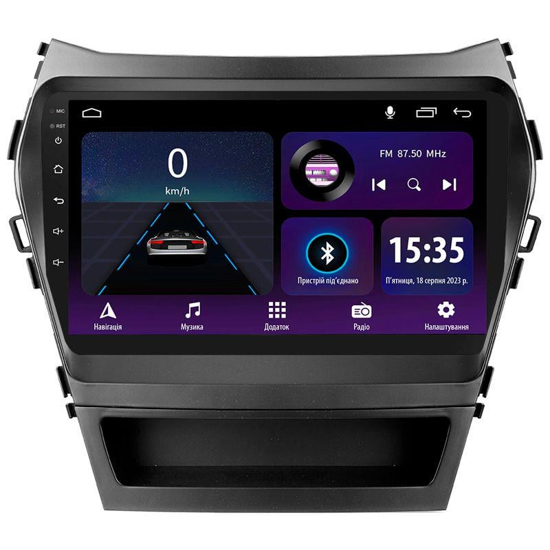 Штатная магнитола Sigma E9232 2/32 GB для Hyundai Santa Fe 3 2013-2016 г. B 9" (AR-82750)