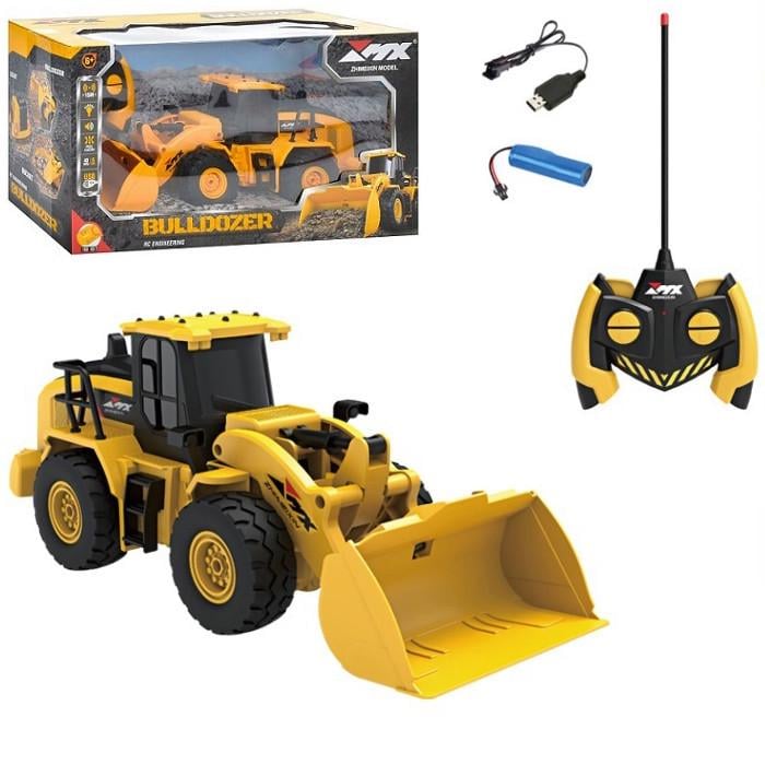 Трактор бульдозер на радіокеруванні з рухомим ковшем на акумуляторі (2451071492) - фото 5 Трактор бульдозер на радіокеруванні з рухомим ковшем на акумуляторі (2451071492) - фото 5