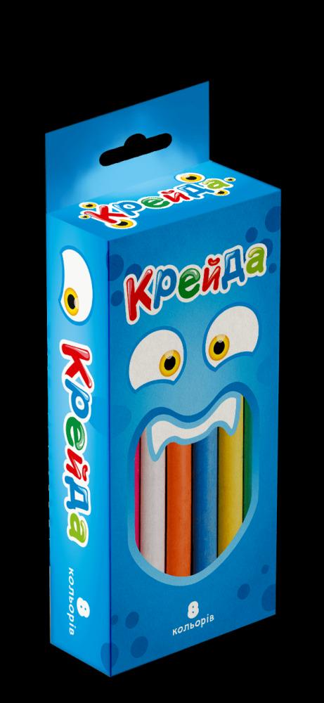 Крейда Strateg маленька кругла 8 шт. Різнокольоровий (50105) - фото 2 Крейда Strateg маленька кругла 8 шт. Різнокольоровий (50105) - фото 2