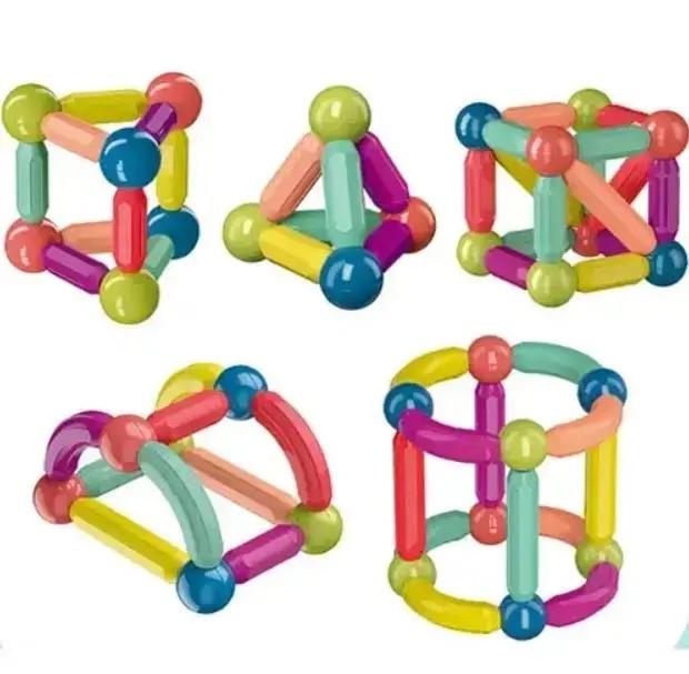 Конструктор магнітний 60 елементів (48)