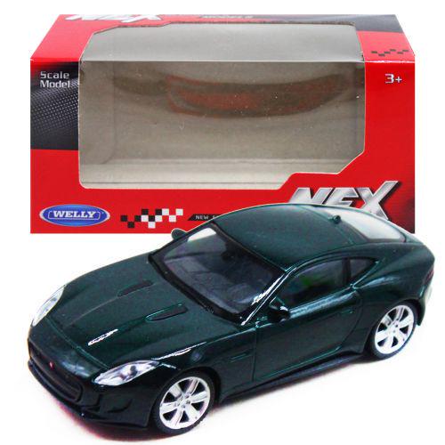 Машина металлическая Jaguar F-type Coupe 1:43 Green (195370)