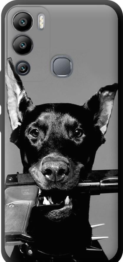 Чехол на Infinix Hot 12i Доберман (2745b-2863-42517)