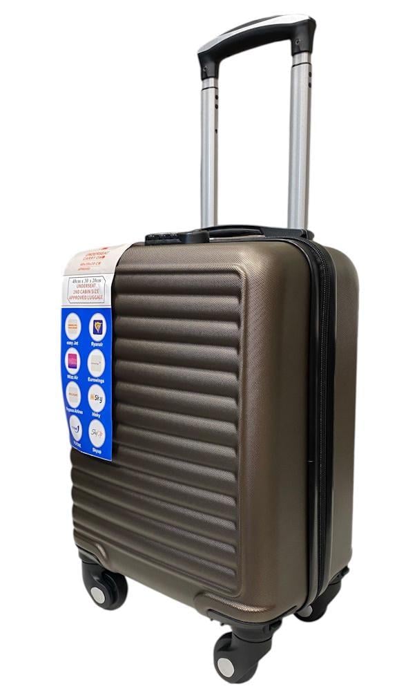 Чемодан Easy Move 005 мини ABS пластик XS 40x30x20 см Коричневый Чемодан Easy Move 005 мини ABS пластик XS 40x30x20 см Коричневый