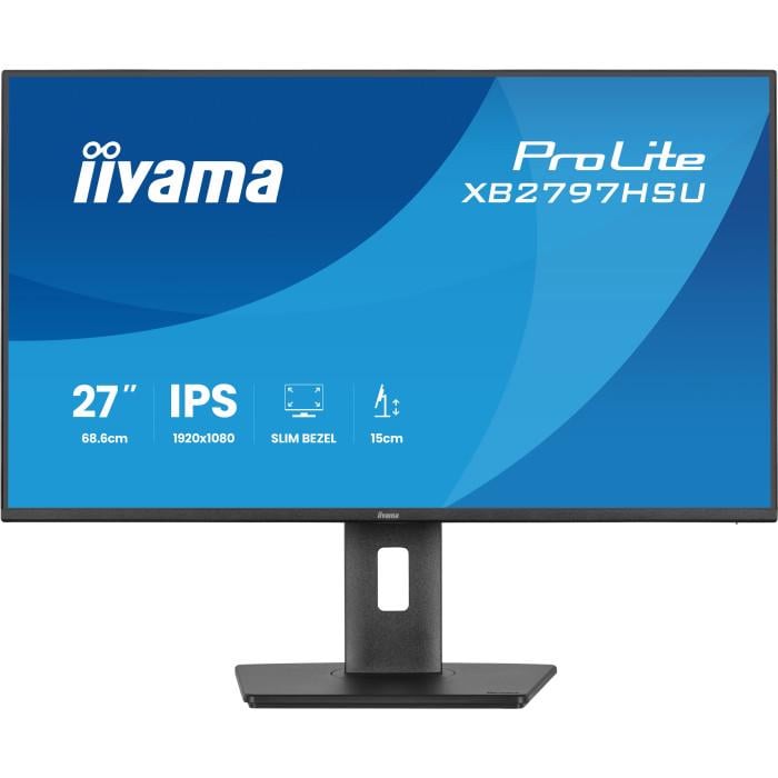 Монитор Iiyama ProLite XB2797HSU-B1 USB-C Matte Black (35386284)