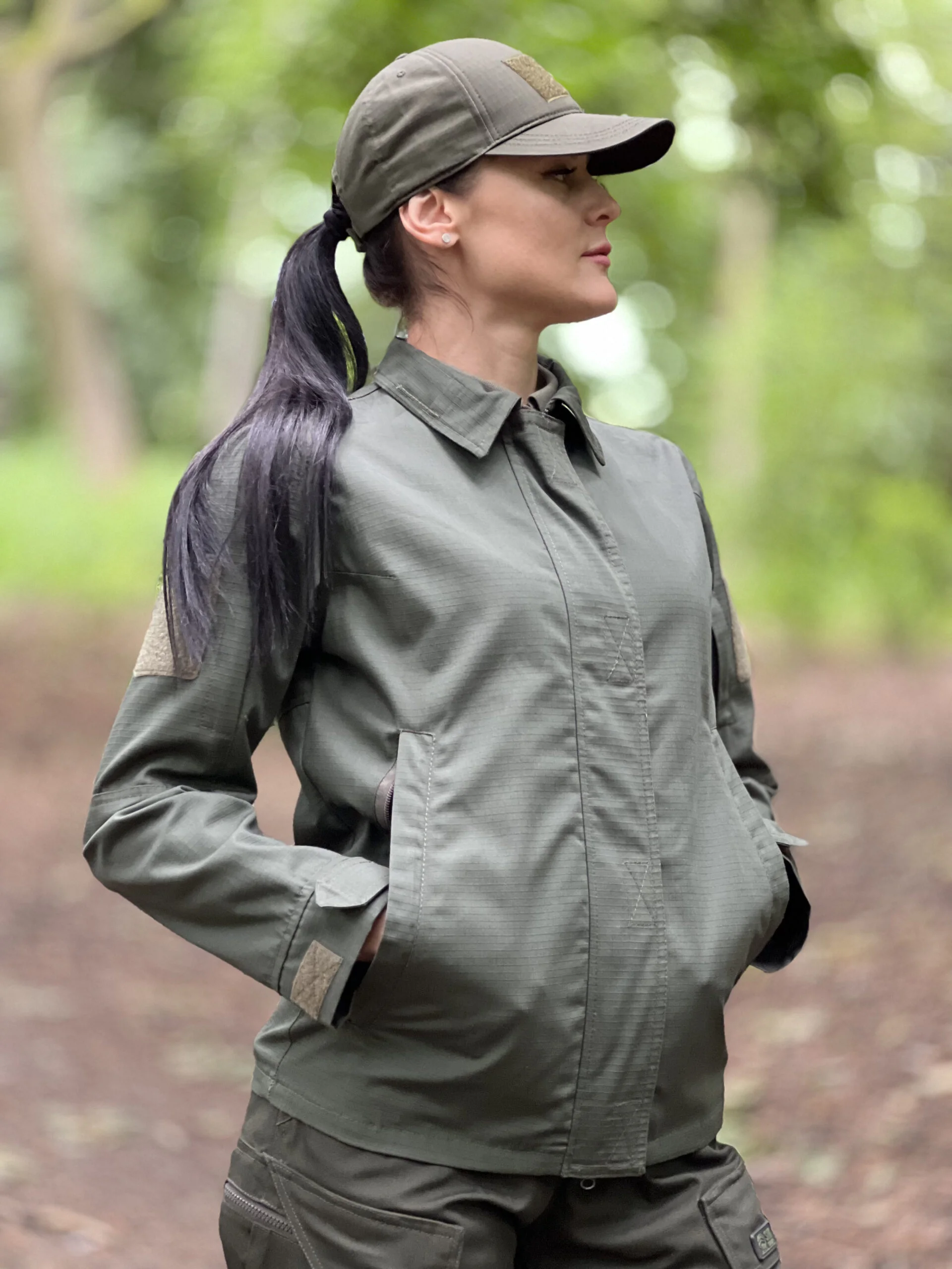 Китель військовий жіночий SM XL Олива (11292826)