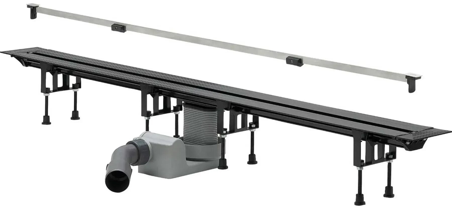 Душевой канал Viega Advantix Vario DN 50 L 300 мм поворотная решетка щелевая Нержавеющая сталь (704353)