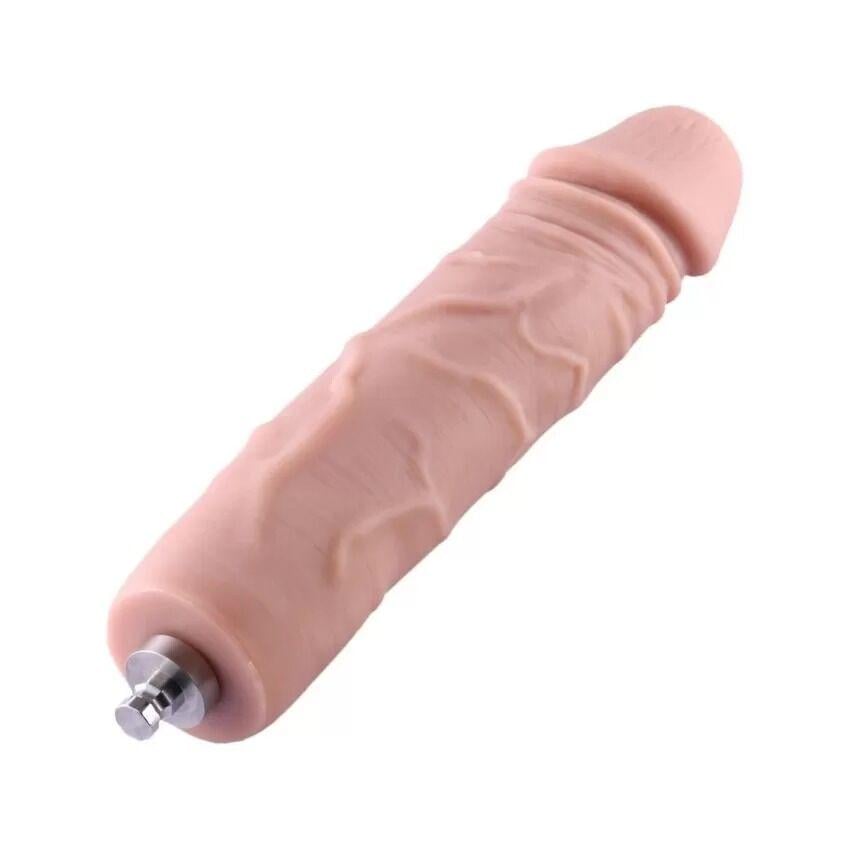 Фалоімітатор силіконовий для секс-машин Hismith 7" Silicone система KlicLok (SX4006)