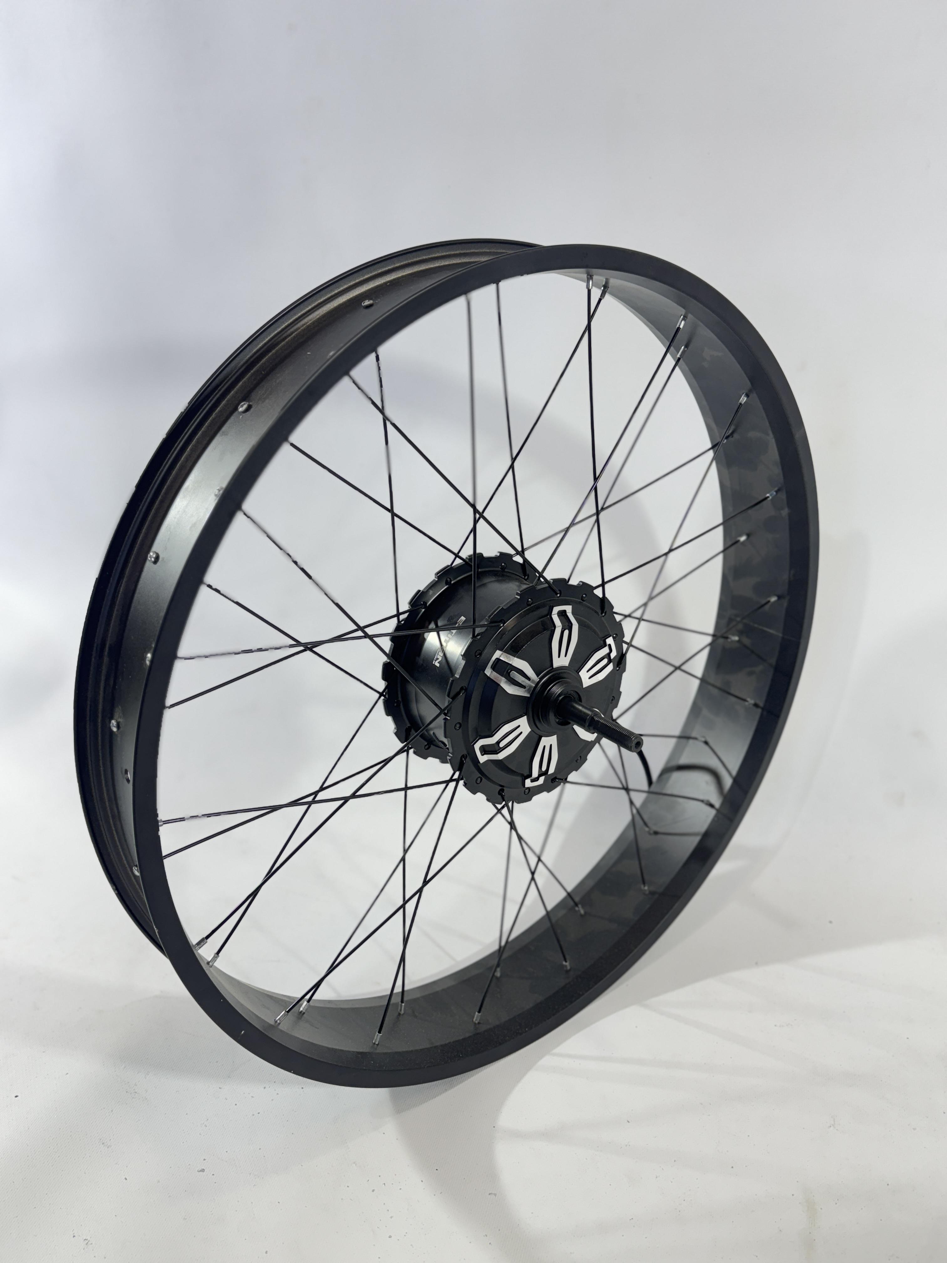 Мотор-колесо для электровелосипеда MXUS GDR-15FAT-2 редукторный задний для фетбайка 48В 750 Вт