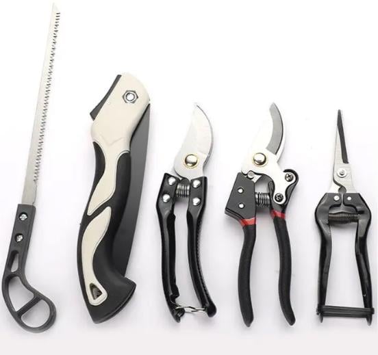 Набор инструментов садовый Garden Set SK-5 5в1 с ножницами секаторами и пилой (25206151) Набор инструментов садовый Garden Set SK-5 5в1 с ножницами секаторами и пилой (25206151)