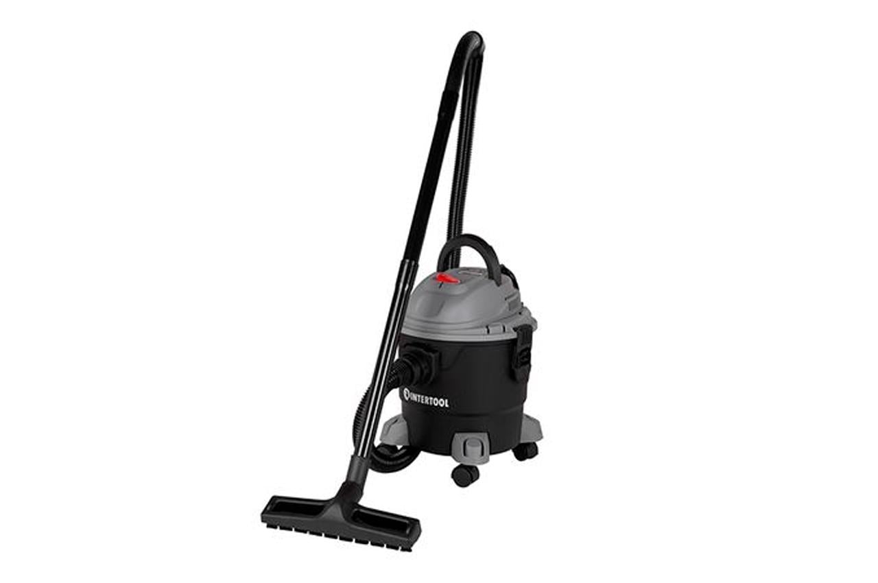 Пилосос промисловий Intertool 1000 Вт x 15 л (DT-1015)