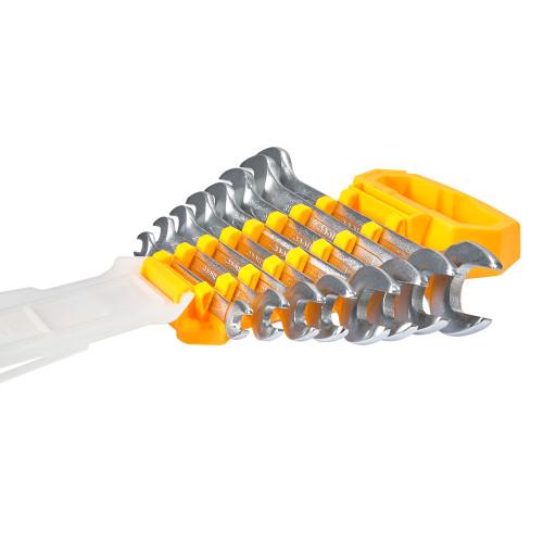 Комплект ключів гайкових INGCO INDUSTRIAL комбінованих двосторонніх 6-22 мм (26771507) - фото 4