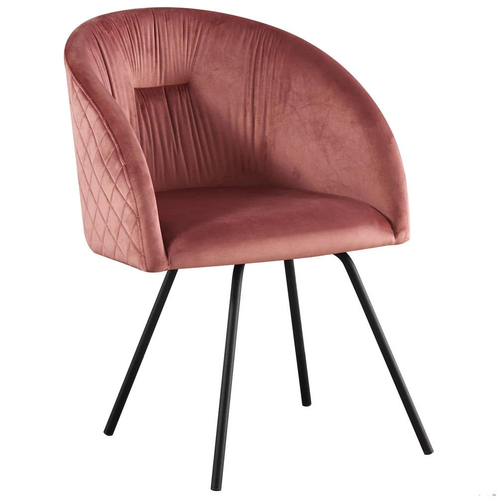 Кресло поворотное SACRAMENTO Черный/Розовый антик (898636)