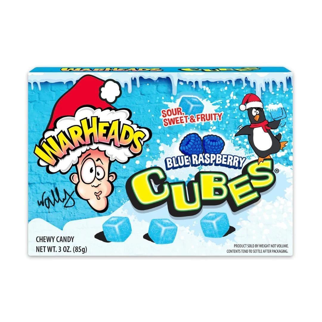Конфеты кислые Warheads Cubes Blue Raspberry Sour 85 г (2826634536)