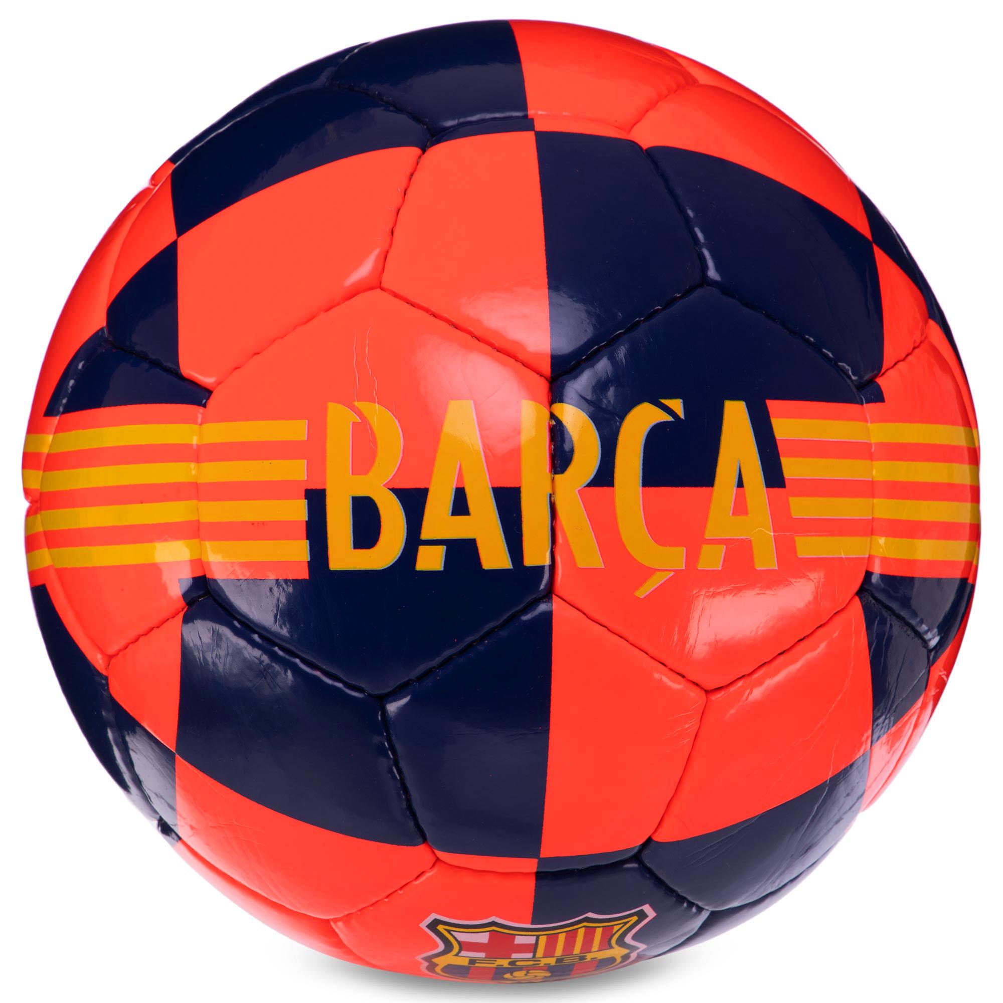 Мяч футбольный Zelart FCB BARCA BALLONSTAR FB-3470 №5 PU (DR008089)
