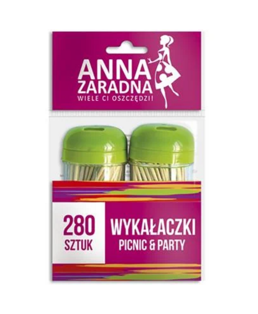 Зубочистки Anna Zaradna в бочке 280 шт. (1422395280)