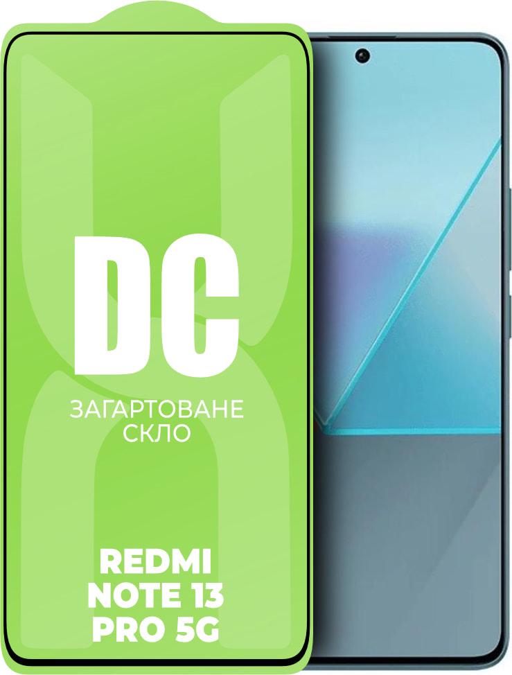 Захисне скло DC Glass Xiaomi Redmi Note 13 Pro 5G (Full Glue) (34928)