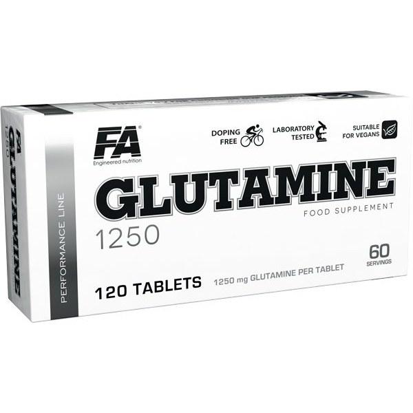 Амінокислота Fitness Authority Glutamine 1250 120 таб. (2295)