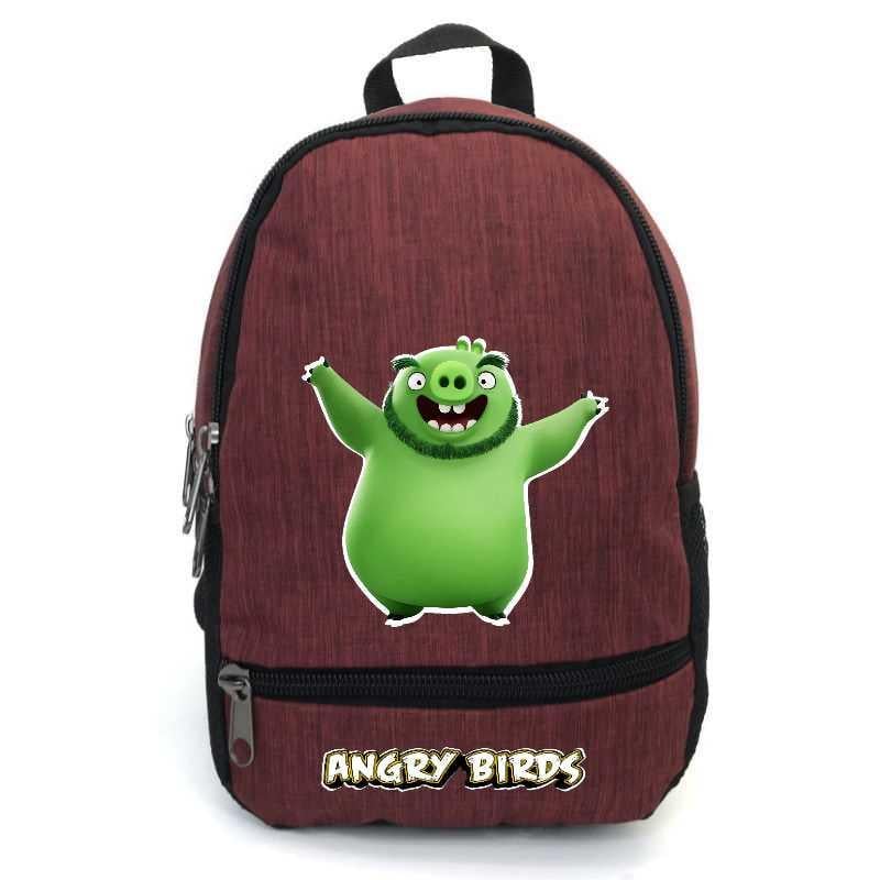 Школьный рюкзак подростковый Cappuccino Toys с принтом Angry Birds ANG-002 12,5 л Красный (2133990371)