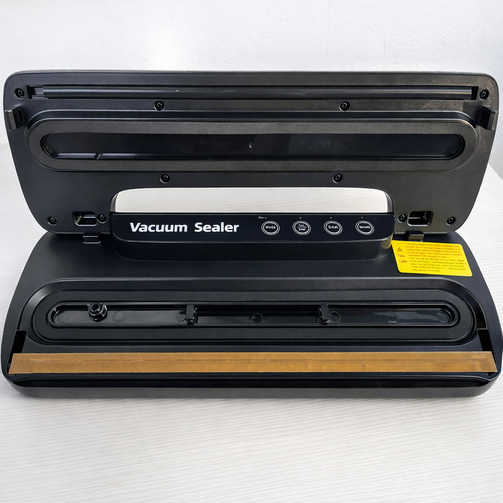 Вакуумный упаковщик Vacuum Sealer LY-1122 110W 60 кПа и 10 пакетов (33393660)
