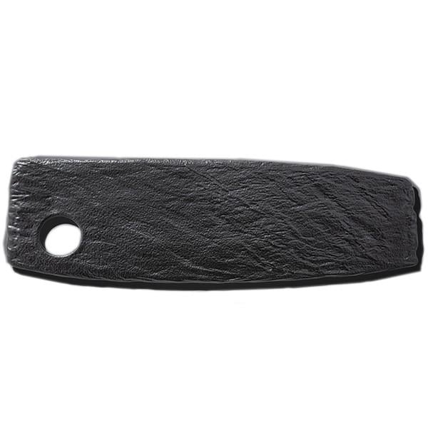 Блюдо для подачи Wilmax Slatestone 32,5х10 см Black (WL-661132/A)