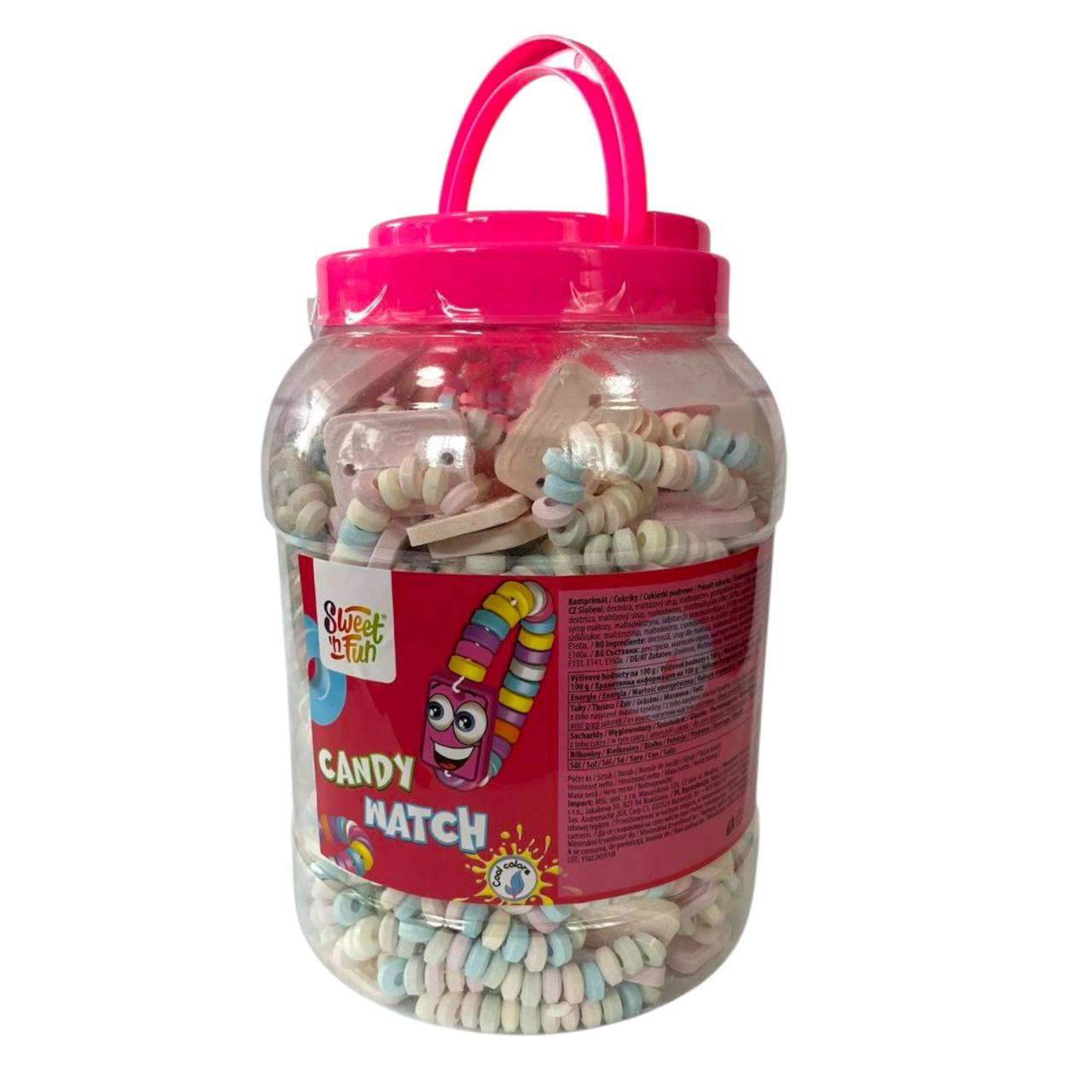 Цукерки Солодкі прикраси Sweet’n Fun Candy Watch Годинник 120 шт. (00000006488)